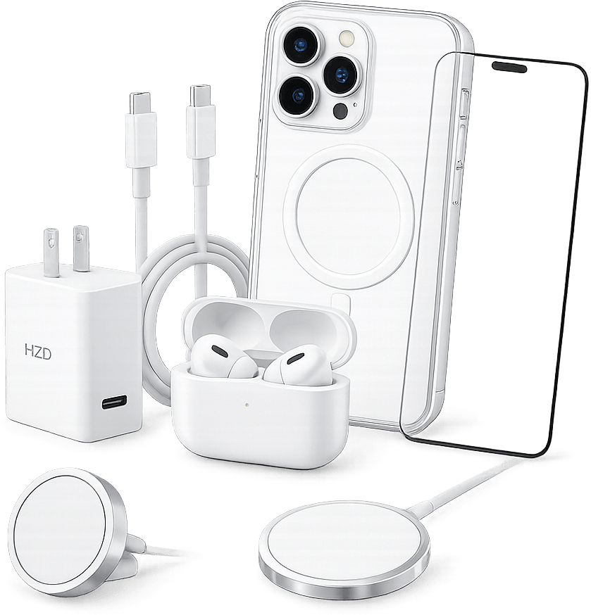 Accesorios para teléfono disponibles en HZO